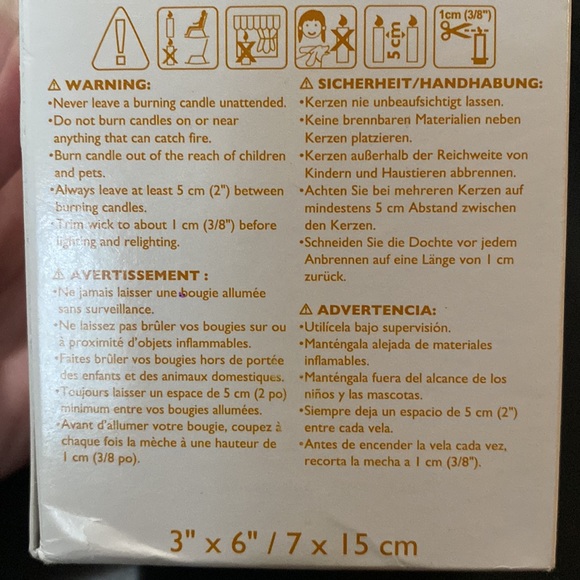 PartyLite GloLite pillarin Cucumber Ginger Mint - Picture 6 of 6